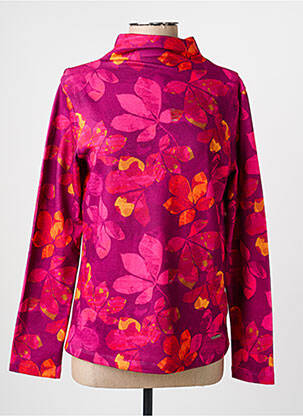 T-shirt manches longues manches longues violet AGATHE & LOUISE femme