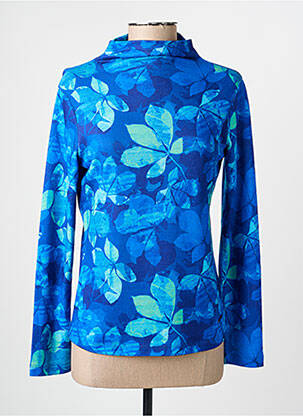 T-shirt manches longues manches longues bleu AGATHE & LOUISE femme