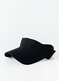 Casquette visière souple noir OYSHO femme