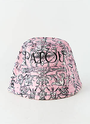 Chapeau forme bob rose PATOU femme