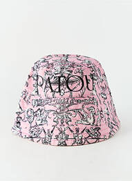 Chapeau forme bob rose PATOU femme