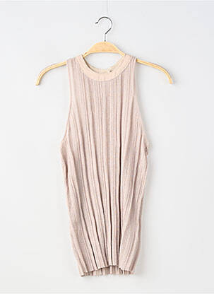 Top stretch sans manche beige COS femme