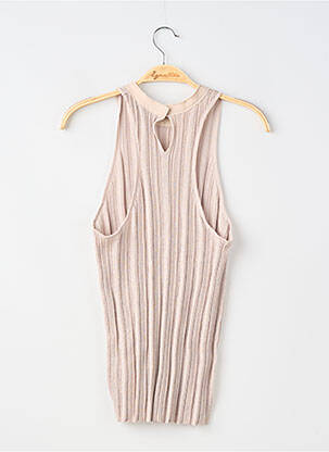 Top stretch sans manche beige COS femme