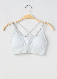 Soutien-gorge effet matière satinée brassieres vert FOXY femme