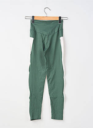 Legging tissage jersey taille normale vert AZIAR femme
