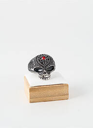 Bague ornement oxyde de zirconium argent TATA GISELE homme