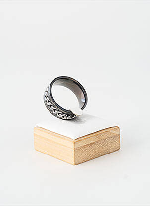 Bague noir TATA GISELE homme