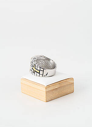 Bague argent TATA GISELE homme