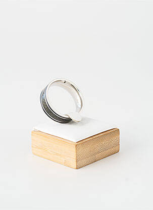 Bague imprimé noir TATA GISELE homme