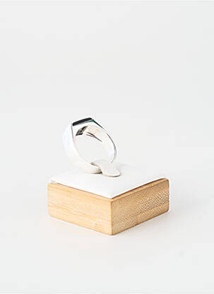 Bague ornement pierre noir TATA GISELE homme