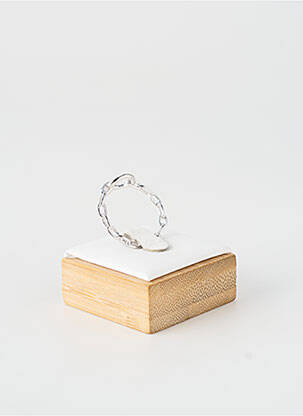 Bague matériaux argent argent TATA GISELE femme