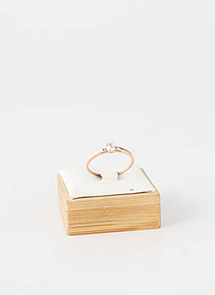 Bague ornement oxyde de zirconium rose TATA GISELE femme