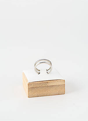 Bague ornement oxyde de zirconium argent TATA GISELE femme