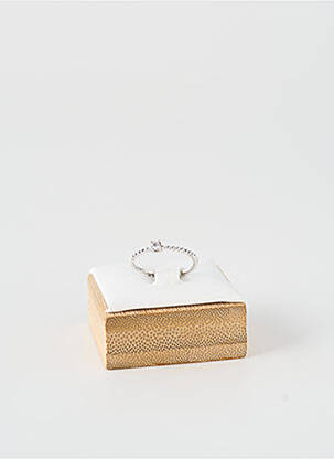 Bague ornement oxyde de zirconium argent TATA GISELE femme