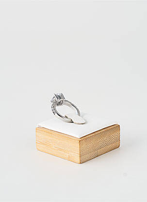 Bague ornement oxyde de zirconium argent TATA GISELE femme