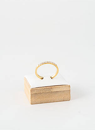 Bague ornement oxyde de zirconium or TATA GISELE femme