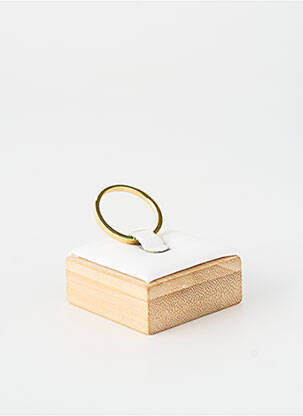 Bague ornement oxyde de zirconium or TATA GISELE femme