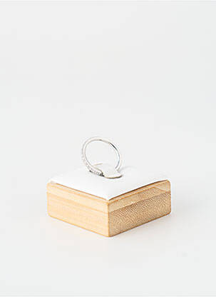Bague ornement oxyde de zirconium argent TATA GISELE femme