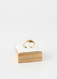 Bague ornement oxyde de zirconium or TATA GISELE femme