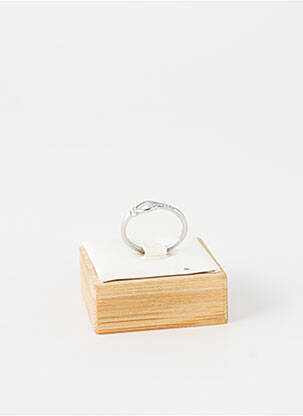 Bague ornement oxyde de zirconium argent TATA GISELE femme