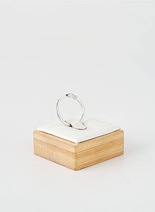 Bague ornement oxyde de zirconium argent TATA GISELE femme