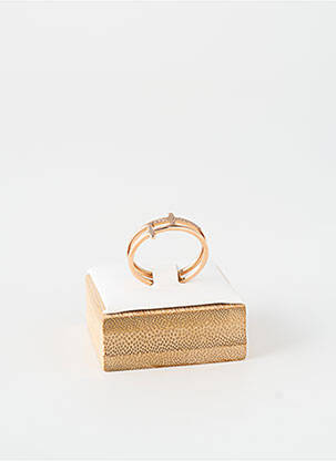 Bague ornement oxyde de zirconium rose TATA GISELE femme