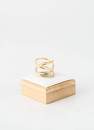Bague matériaux plaqué or or TATA GISELE femme
