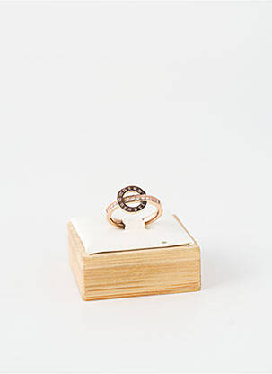 Bague ornement oxyde de zirconium rose TATA GISELE femme