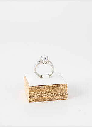 Bague ornement oxyde de zirconium argent TATA GISELE femme