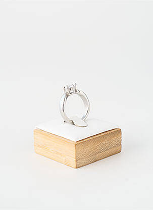 Bague ornement oxyde de zirconium argent TATA GISELE femme