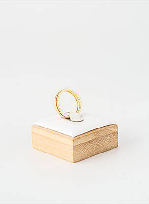 Bague ornement oxyde de zirconium or TATA GISELE femme