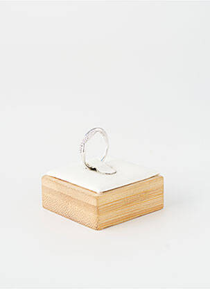 Bague ornement oxyde de zirconium argent TATA GISELE femme