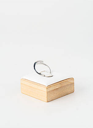 Bague ornement oxyde de zirconium argent TATA GISELE femme