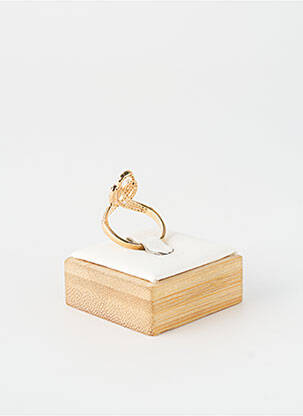 Bague ornement oxyde de zirconium or TATA GISELE femme