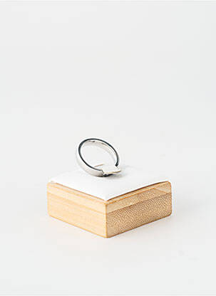 Bague ornement oxyde de zirconium argent TATA GISELE femme