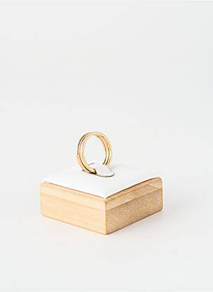 Bague ornement oxyde de zirconium rose TATA GISELE femme