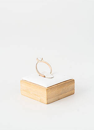 Bague ornement oxyde de zirconium rose TATA GISELE femme