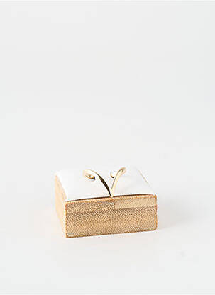 Bague ornement oxyde de zirconium or TATA GISELE femme