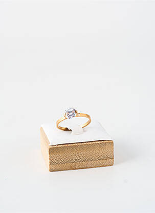 Bague ornement oxyde de zirconium or TATA GISELE femme