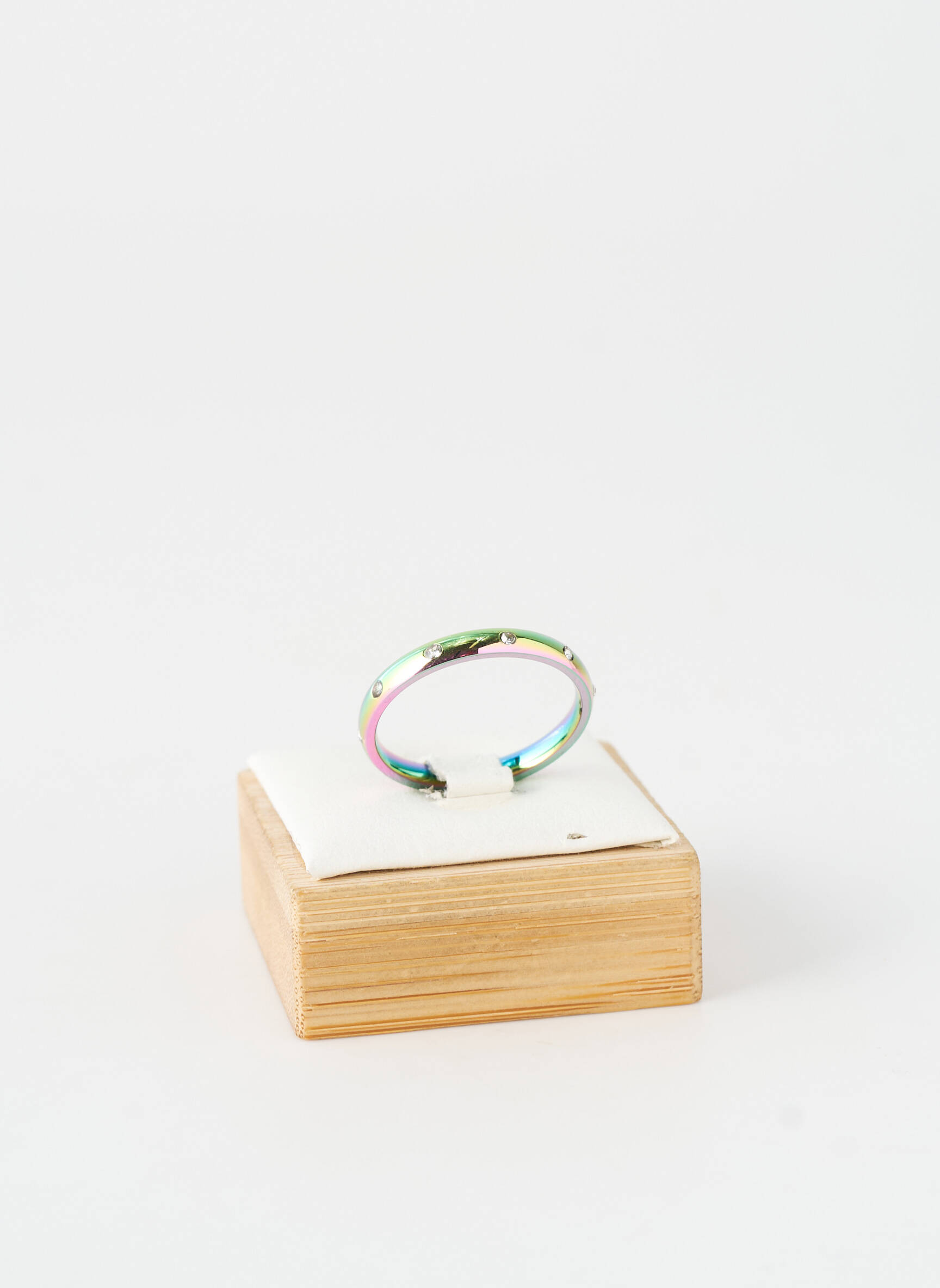 Bague ornement oxyde de zirconium vert TATA GISELE femme
