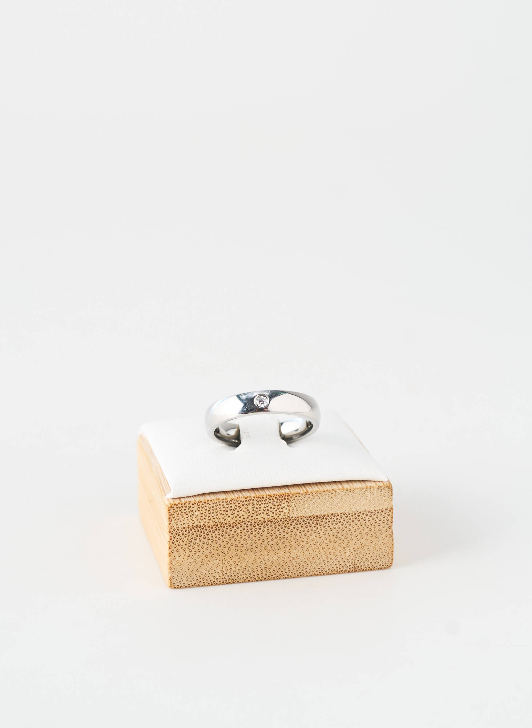 Bague ornement oxyde de zirconium argent TATA GISELE femme