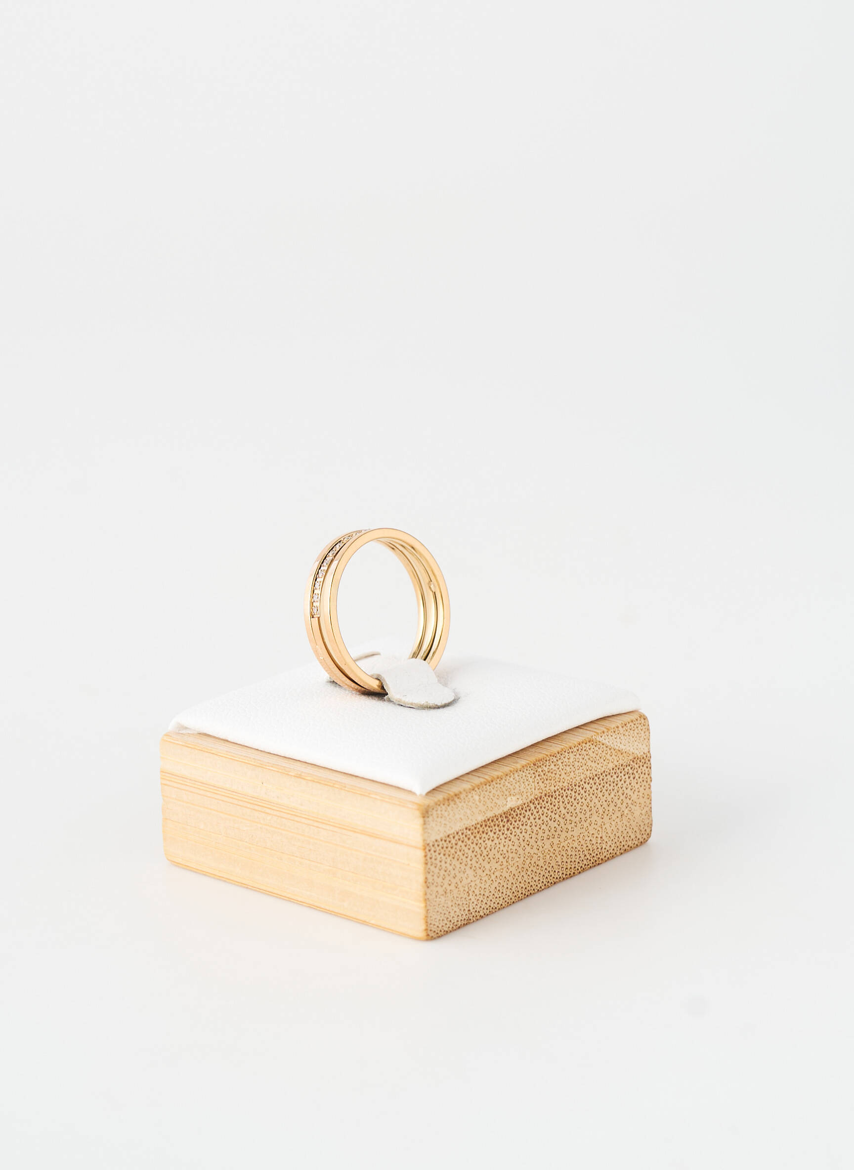 Bague ornement oxyde de zirconium rose TATA GISELE femme