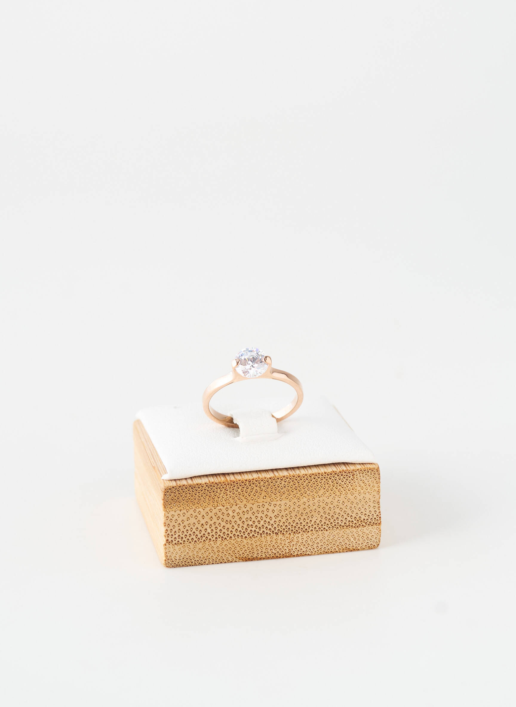 Bague ornement oxyde de zirconium rose TATA GISELE femme