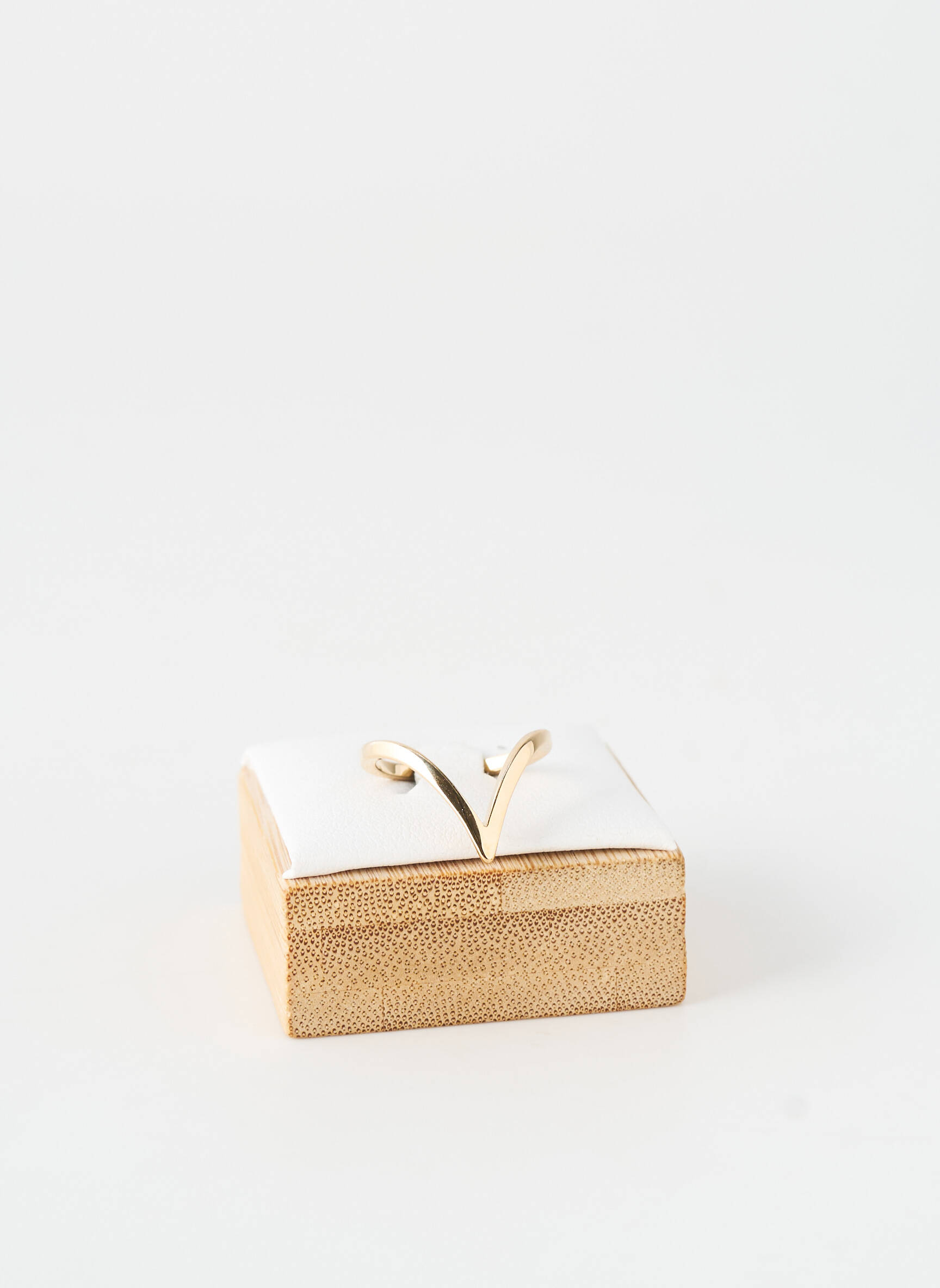 Bague ornement oxyde de zirconium or TATA GISELE femme