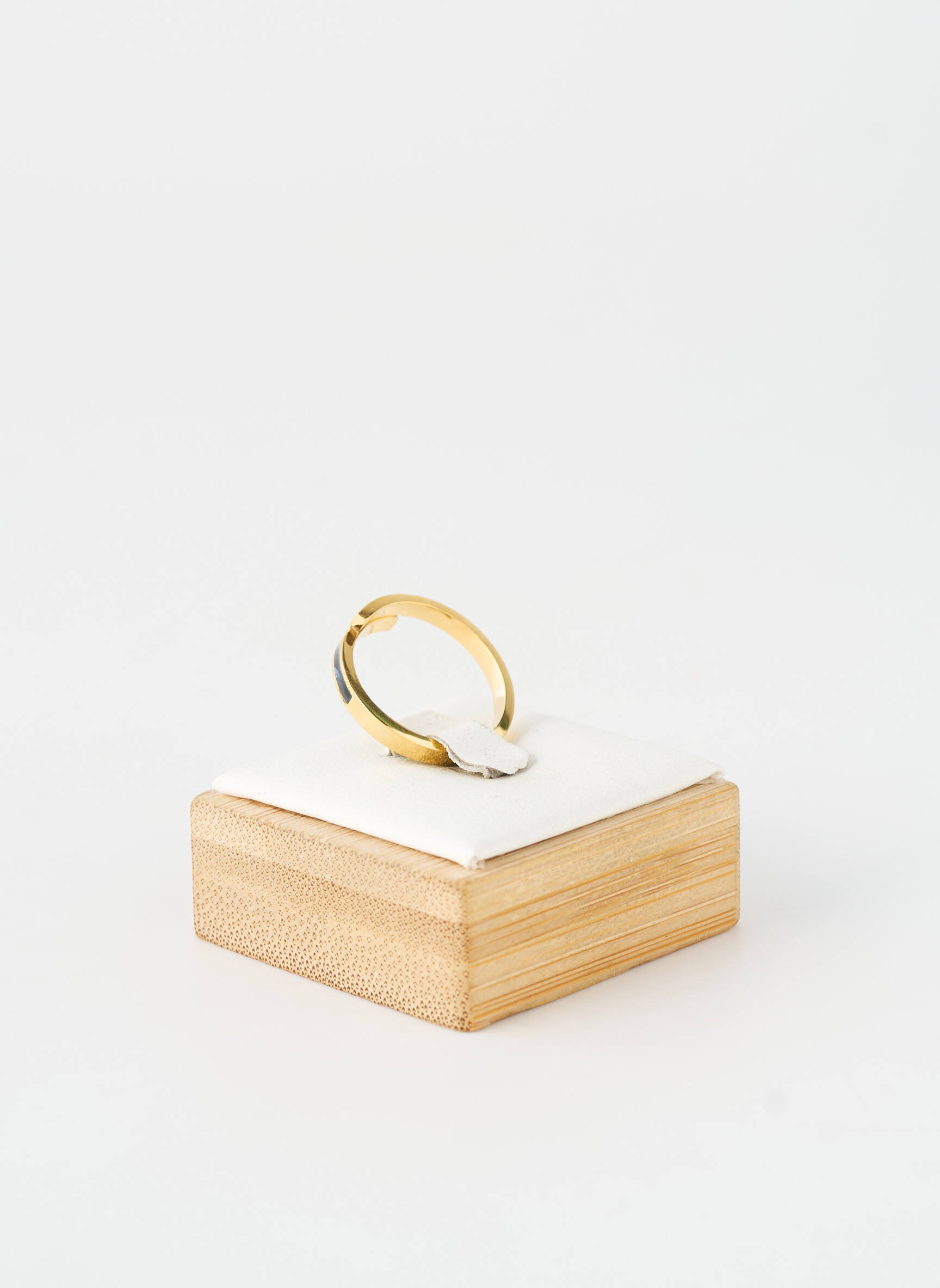 Bague ornement oxyde de zirconium or TATA GISELE femme