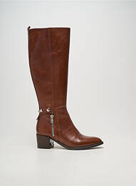 Bottes bout pointu talon de 4 à 6cm marron REGARD femme
