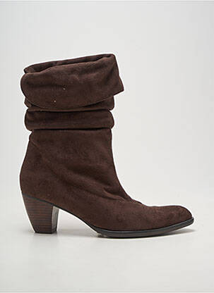 Bottines/boots bout pointu talon de 4 à 6cm marron KARSTON femme