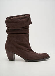 Bottines/boots bout pointu talon de 4 à 6cm marron KARSTON femme