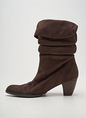 Bottines/boots bout pointu talon de 4 à 6cm marron KARSTON femme