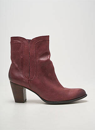 Bottines/boots talon bottier talon de 7 à 9cm violet KARSTON femme